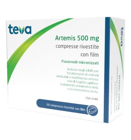 ARTEMIS*60CPR RIV 500MG