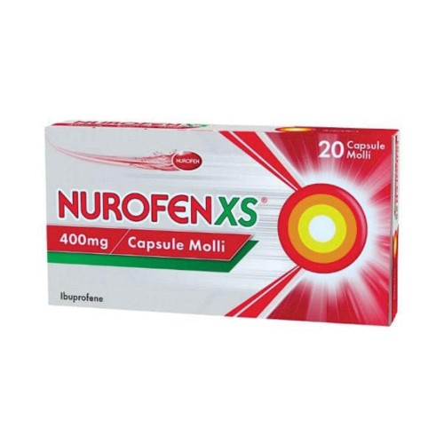 NUROFENXS*20CPS MOLLI 400MG