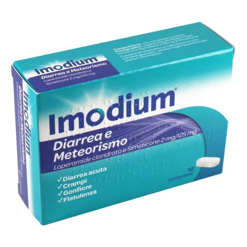 IMODIUM DIARREA E MET 12CPR GMM