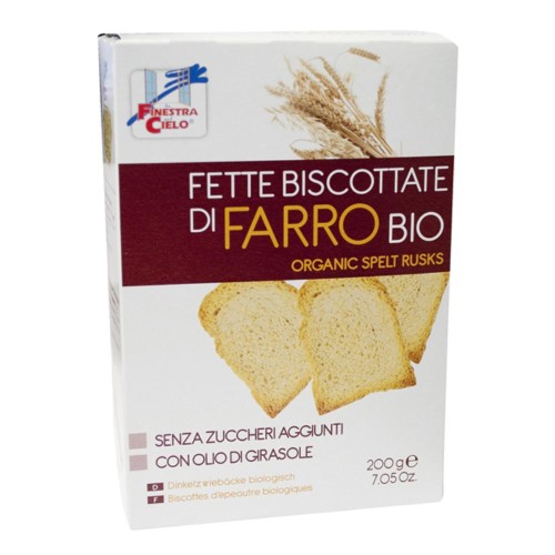 FETTE BISCOTTATE FARRO200G BIO