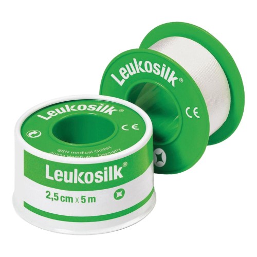 LEUKOSILK CEROTTO MUTUA 500X2,5CM