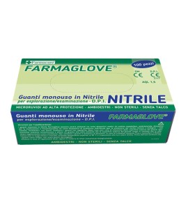 GUANTO NITRILE 100PZ M