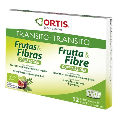 FRUTTA E FIBRE 12CUB 120G