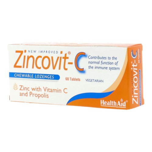 ZINCO VIT C 60TAV HEALTH AID
