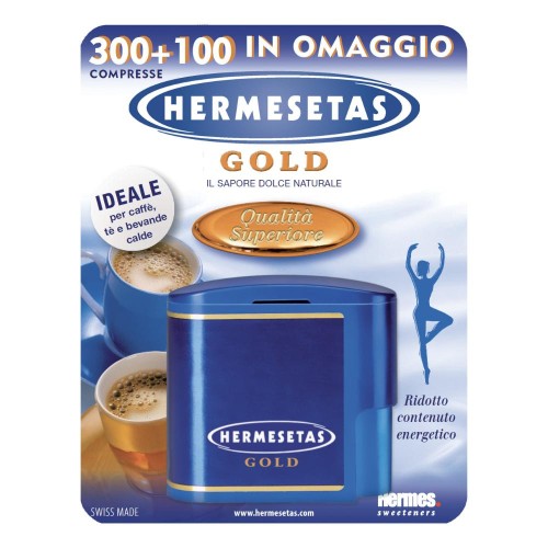 HERMESETAS GOLD DOLCIFICANTE 300+100 COMPRESSE