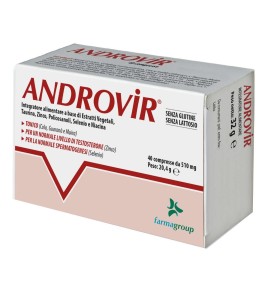 ANDROVIR INTEG TON 40CPR