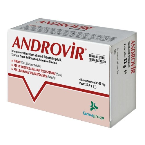 ANDROVIR INTEG TON 40CPR