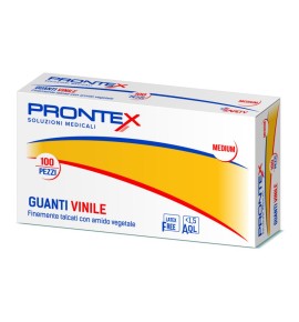PRONTEX GUANTO VINILE M 100PZ