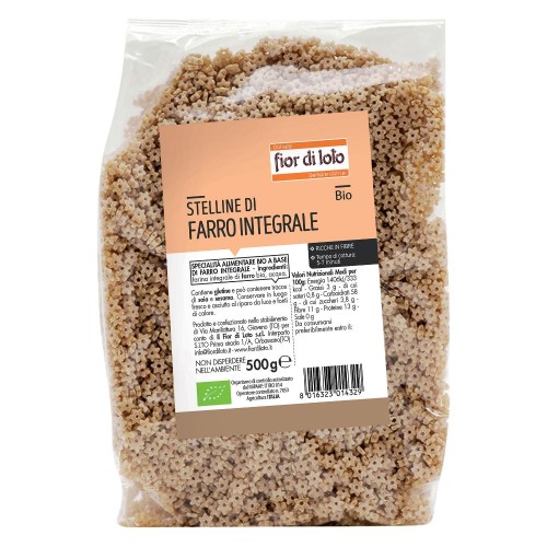 STELLINE FARRO INTEGRALE 500G