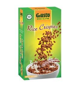 GIUSTO S/G RICE CRISPIES CACAO