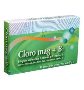 CLORO MAG + B1 40CPR