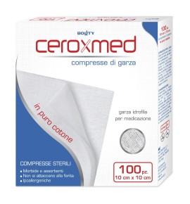 GARZA CEROXMED 10X10CM 100PZ