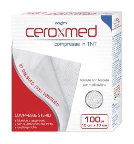 GARZA TNT CEROXMED10X10CM100PZ