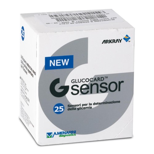 MENARINI GLICEMIA GLUCOCARD G SENSOR 25 STRISCE RILEVATRICI