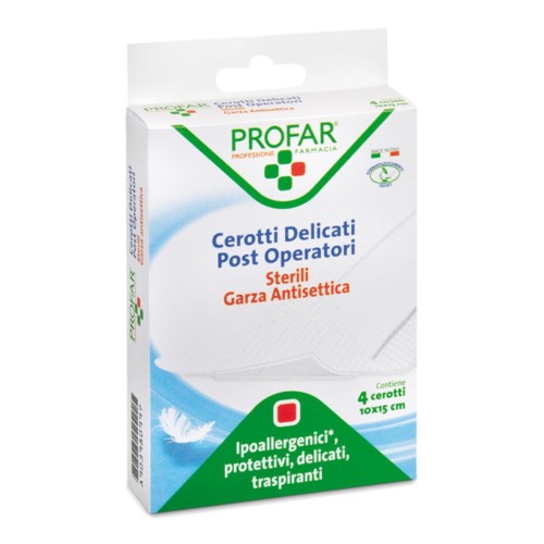 PROFAR MED POSTOP 10X15CM 4PZ