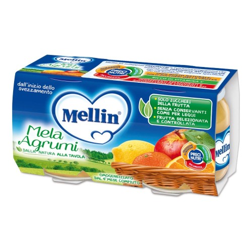 MELLIN OMOG MELA/AGR 2X100G