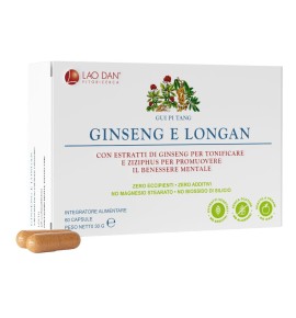 GINSENG E LONGAN 60CPR  LAODAN