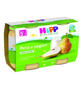 HIPP BIO OMOG PERA/YOGURT2X125