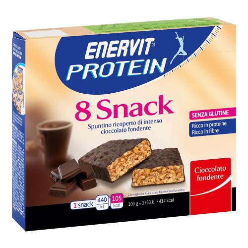 ENERVIT PR SNACK CACAO 8BAR