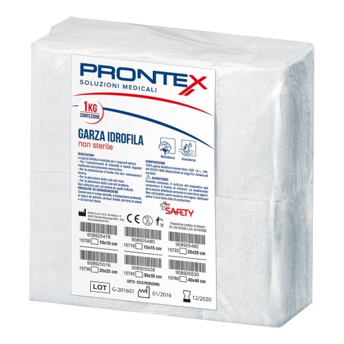 GARZA PRONTEX 25X25CM 1KG