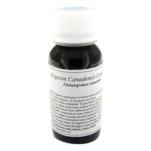 85C ERIGERON CANADENSIS COMP LVS