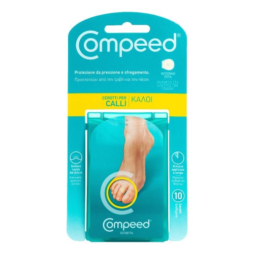 COMPEED CEROTTI CALLI INTERNO DITA 10 PEZZI