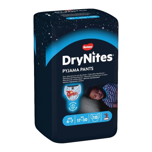 HUGGIES DRYNITES BOY 17/30K 10PZ