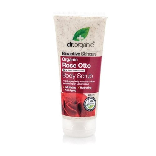 DR ORGANIC ROSE SCRUB CORPO