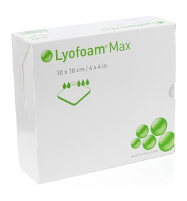 LYOFOAM MAX MEDIC 10X10CM 10PZ