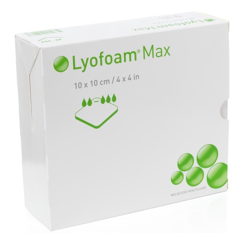 LYOFOAM MAX MEDIC 10X10CM 10PZ