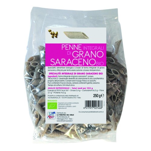 PENNE INT GRANO SARACENO BIO