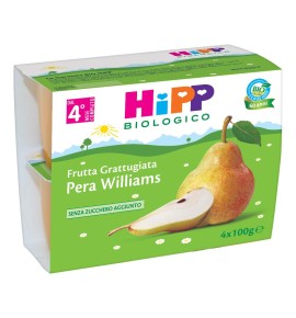 HIPP BIO FRU GRAT PERA 4X100G
