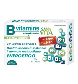 SANAVITA B-VITAMINS 30CPR