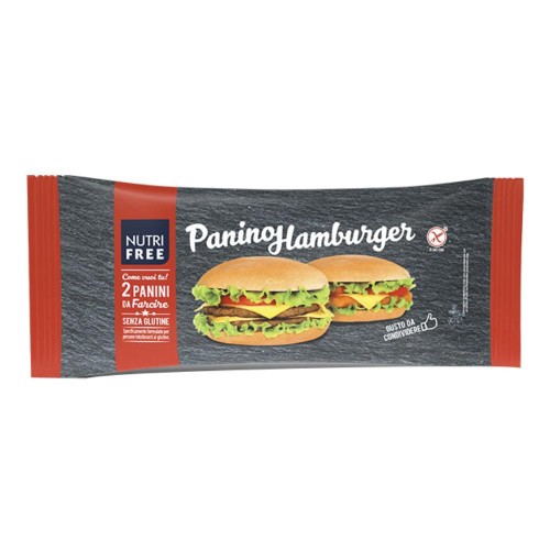 NUTRIFREE PANINO HAMBURGER180G