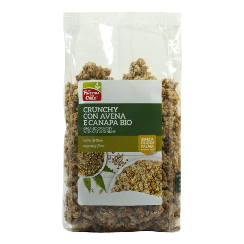 CRUNCHY AVENA CANAPA 375G BIO