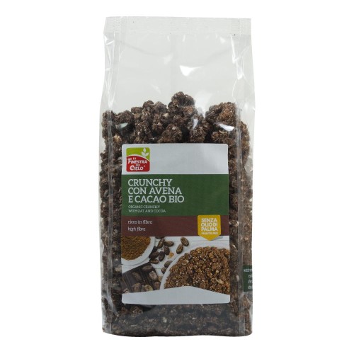 CRUNCHY AVENA CACAO 375G BIO