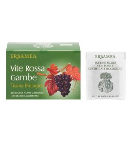 VITE ROSSA GAMBE TISANA BIO