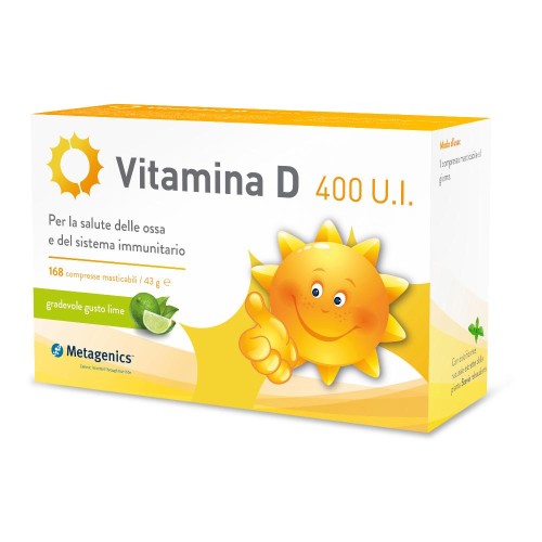 VITAMINA D 400 UI 168CPR