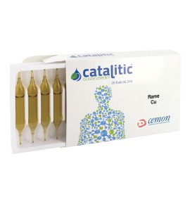 Cemon catalitic oligoelementi soluzione Rame Cu 20 fiale da 2ml