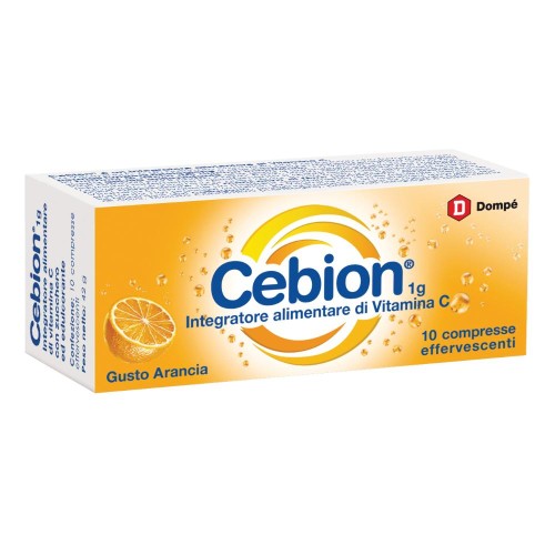 CEBION EFF VIT C ARANCIA 10CPR