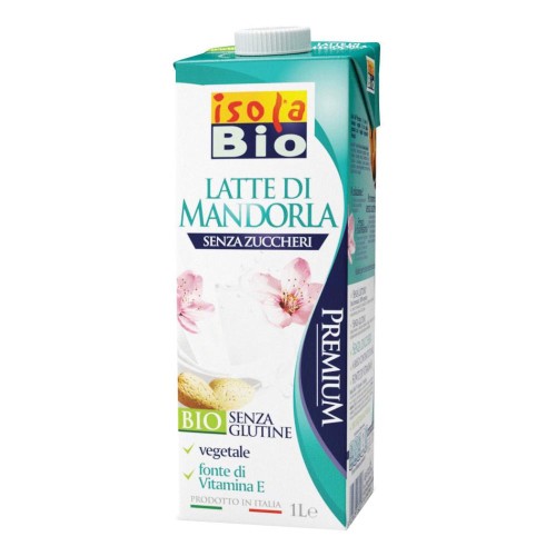 ISOLA BIO LATTE MANDORLA S/ZUC