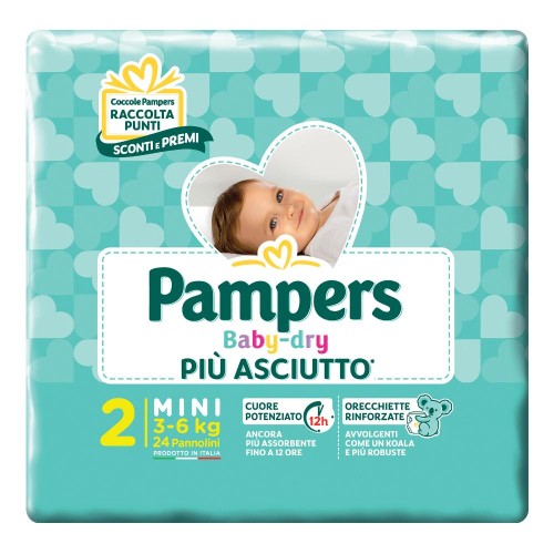 PAMPERS BABY DRY DOWNCOUNT MID