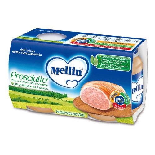 MELLIN OMOG PRCIUTTO 2X120G