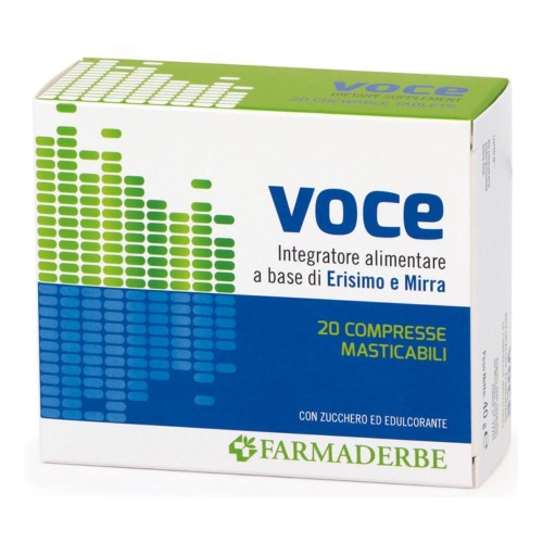 FARMADERBE VOCE INTEGRATORE ALIMENTARE 20 COMPRESSE