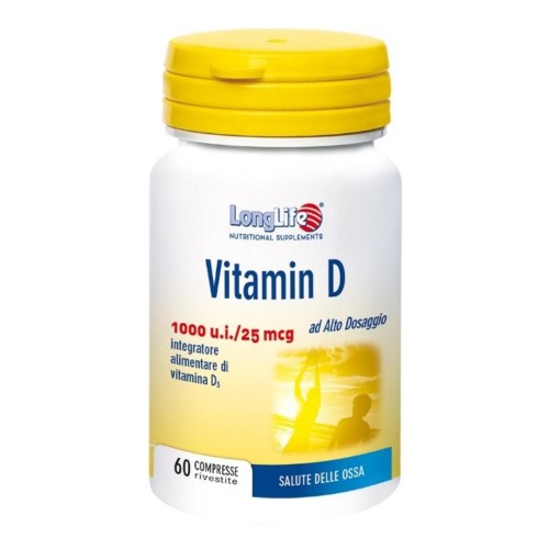 LONGLIFE VIT D3 1000UI 60CPR