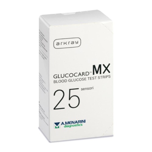 MENARINI GLUCOCARD MX STRISCE REATTIVE 25 PEZZI