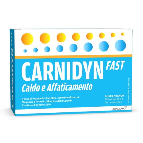 CARNIDYN FAST MAGNESIO E POTASSIO 20 BUSTINE