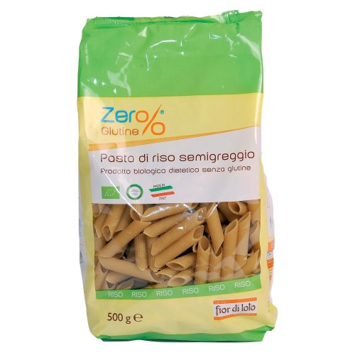 ZERO% G PENNE RISONE BIO 500G