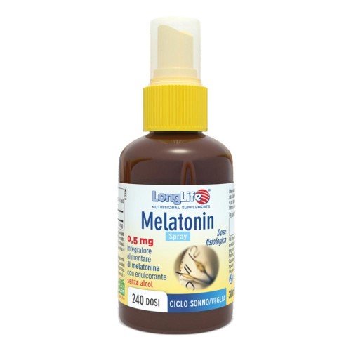 LONGLIFE MELATONIN SPRAY 0,5MG