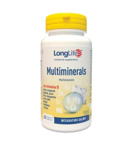 LONGLIFE MULTIMINERALS 60TAV